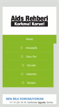 Mobile Screenshot of aidsrehberi.com